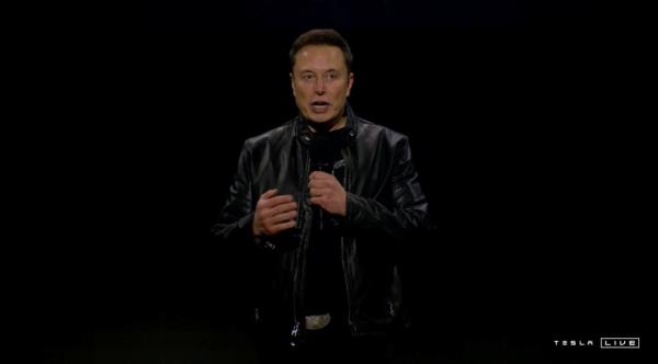 Elon Musk speaks during Tesla event on Oct. 10, 2024.